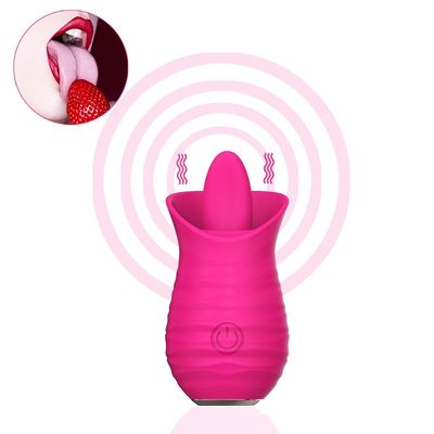 USB поручая Massager 7000RPM розового красного яйца игрушки секса вибромашины электрический лижа
