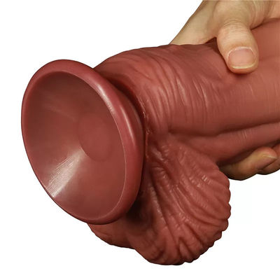 Мягкий реалистический резиновый Masturbator Penies 24.5cm женский водоустойчивый