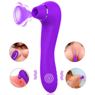 Washable взрослые вибромашины секса Flicking скорости игрушки 10 языка 190mm