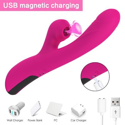 10 дизайн Massager 23.7cm фаллоимитатора Multifunctions скорости электрический сосать молчаливый