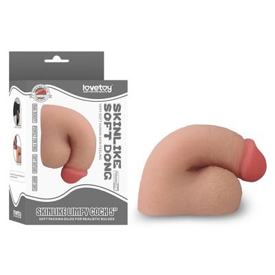 игрушки секса фаллоимитатора крана 5inch 126mm Limpy выпуклины мягкой реалистические для лесбиянки