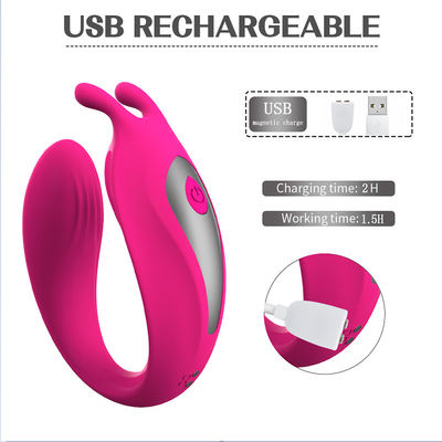 9 тип Massager вибромашины 18.7cm c пар частоты подковообразный пятна g