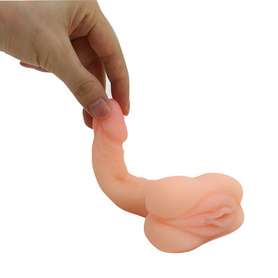 Чашка 20cm Masturbator реалистического большого фаллоимитатора TPE реалистическая автоматическая