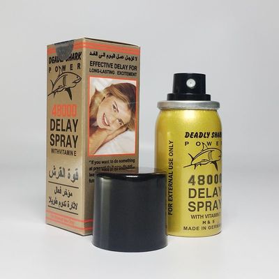 Травяные смертельные брызги 40ml задержки акулы 48000 сильные с витамином e
